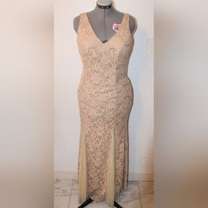 Beige Prom Dress